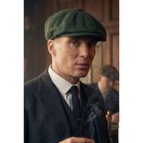 Takı Dükkanı Erkek Kasket Baretta Kışlık Şapka Beckham Model Peaky Blinders Şapka cp231 - Yeşil - Standart