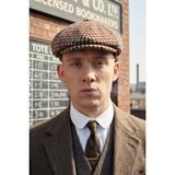 Takı Dükkanı Erkek Kasket Baretta Kışlık Şapka Beckham Model Peaky Blinders Şapka Kazayağı Desenli cp231 - Turuncu - Standart
