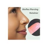 TakıConcept Antialerjik Şeffaf Bioplast Silikon Görünmez Burun Piercingi Hızma