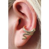 TakıConcept Ayarlanılabilir Sıkıştırma Yılan Earcuff Küpe, Yüzük, Deliksiz Kıkırdak Küpe