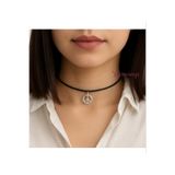 TakıConcept Barış Sallantılı İp Choker Kadın Kolye