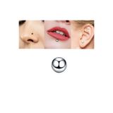 TakıConcept Deliksiz Ultra Güçlü Mıknatıslı Kulak Dudak Fake Top Piercing