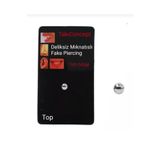 TakıConcept Mıknatıslı Deliksiz Fake Sahte Top Piercing