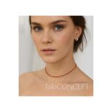 TakıConcept Renkli Su Yolu Taşlı Choker Kadın Kolye