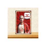 TAKIFİX Ben Bu Yaz Neredeydim Şener Şen 20x30 cm Retro Ahşap Poster