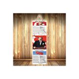 TAKIFİX Istiklal Marşı Gençliğe Hitabe Tasarımlı Üçlü Ü402 Retro Ahşap Poster