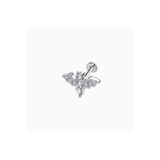 TakıLabirenti Yarasa Labret Piercing, Tragus Helix Conch Labret Dudak Kulak Piercingi Küpe
