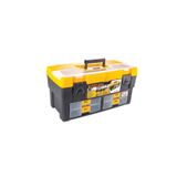 Takım Çantası Alet Kutusu Kapaklı Mini Bölmeli Organizer Dayanıklı Plastik Malzeme 14'' 20 İn-b