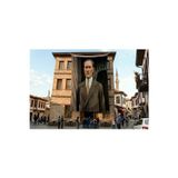 Takım Elbise Gazi Mustafa Kemal Atatürk Poster Bayrak Premium Raşel Kumaş ATA55