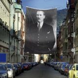 Takım Elbiseli Sivil Gazi Mustafa Kemal Atatürk - Portre - Portre Cephe Poster Bayrak-4X6 metre