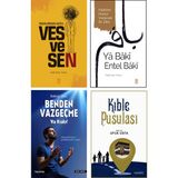 Takıntılarından Kurtul Vesvesen - Ya Baki Entel Baki - Benden Vazgeçme - Kıble Pusulası 4 Kitap