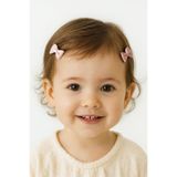 TAKIŞTIR 2'li Pembe Renk Kurdele Figürlü Saçsız Bebek Tokası