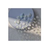 Takıtolia Nailist Flower - Çiçek Figürlü Renkli Çiçekli Tasarım Yapışkan Tırnak Sticker Nail Art Dövme Seti