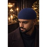 Takke ® Vakar Model Erkek – Premium Pamuk Makine Örme Rahat Kalıp | Lajivert
