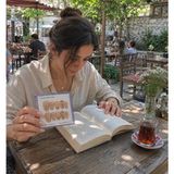 Takma Takma 10'lu Orta Balerin KOBL1802 Tekrar Kullanılabilir El Yapımı Protez Takma Tırnak - Ten Rengi-XS