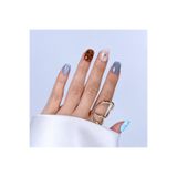 Takma Takma M Beden Takma Tırnak Renkli Nail Art Kısa Yuvarlak 10'lu Tekrar Kullanılabilir El Yapımı Protez Takma Tırnak EKYL3029