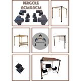 Takmatik Mrc Takmatik Ahşap Pergola Kamelya Çatı Montaj Aparatı Seti 90° Demir Bağlantı Carport Pergole Bungalov Bahçe Ev Çadır Çardak Braket Kiti