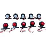 Takoz LED Lamba 12-24V Kırmızı-Beyaz 10 Adet Fiyatı