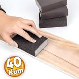 Takoz Sünger Zımpara Kübik El Zımparası Islak Kuru 40 Kum