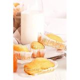 Takribi 200 Adet Büyük Boy Beyaz Ekler Kağıdı 8.5x4 Cm, Baklava Sunumluk, Muffin Kek Kalıbı