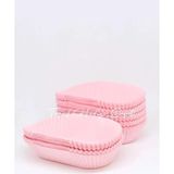 Takribi 200 Adet Büyük Boy Pembe Ekler Kağıdı 8.5x4 Cm, Baklava Sunumluk, Muffin Kek Kalıbı - 0,60 x 19 x 29 cm