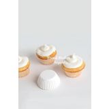 Takribi 200 Adet Mini Boy Beyaz Truff Çikolata Kağıdı, Muffin Kek Kalıbı, Lokum Kağıdı 30x20 Mm Doğum Günü Parti Dekorasyonu için