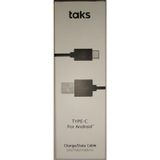 Taks 5DK12S Siyah Type-C Şarj Kablosu