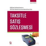 Taksitle Satış Sözleşmesi - Ayşe Gül Öksüz