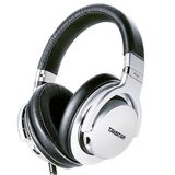 Takstar Pro 82 Profesyonel Stüdyo Monitör Headphones Pro-82 Ayarlanabilir Bas Gümüş Renk Kulaklık