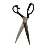 Taksun A-300 Büyük Boy 31 cm Siyah Saplı Terzi Kumaş Kot Denim Makası