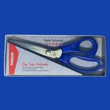 Taksun Makas Plastik Saplı Sürfile Zigzag 9" (23CM) - 1 Adet - Mavi