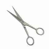 Taksun No-702-6 1/2" Gri Buzlu Berber Makası- 12'Li Paket