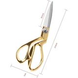 Taksun Profesyonel Terzi Makası Sarı Renk 10 inç 26 cm No:1250 Kesim Araç Gereçler