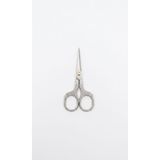 Taksun Söz ve Nişan Makası 13 cm - Paslanmaz Çelik Vintage Tasarım Nakış ve El İşi Makası - Lüks Gümüş Renkli İşlemeli Söz Nişan Tepsisi Makası - Şık Çeyizlik Hediyelik Tören Makası (GÜMÜŞ)