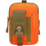 Taktik Bel Çantası, Molle Edc Kompakt Çanta Çok Fonksiyonlu Bel Çantası, Küçük Askeri Çanta, Kemer, Cep Telefonu, Tırmanma, Yürüyüş, Ka