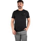 Taktik Cepli Erkek Tişört - Siyah | Outdoor & Güvenlik Stil - M - Siyah 01