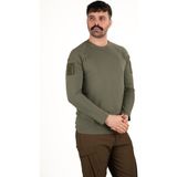 Taktik Uzun Kollu Cepli Tişört - Haki | Erkek Outdoor & Güvenlik Giyim - S