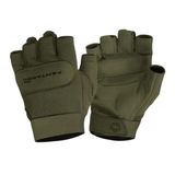 Taktikal Eldiven - Pentagon - Yarım Parmak - Duty Mechanic - Olive - P20