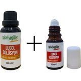 Takviyegiller Lugol - Iyot Kafesi Seti – %2 Lugol 30ML + Roll-On 10ML