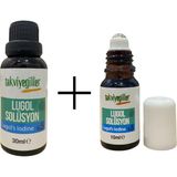 Takviyegiller Lugol - Iyot Kafesi Seti – %5 Lugol 30 ml - Roll-On 10 ml