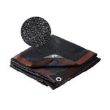 Takviyeli Grometli%90 Güneşlik Bezi 6 x 8FT, Dayanıklı Güneş Koruyucu Net UV Dayanıklı, Sera, Köpek Kulübesi, Bahçe Pergolası ve Arka Bahçe Veranda Güneşliği için Güneşlik Ağı