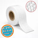 Takviyeli Lifli (5 Metre) En: 2 Cm Kalınlık: 3 Mm Cam Elyaf Ekzoz Sargı Bezi Isı Yalıtım Yanmaz Bant