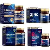 Takviyesi 30 Tablet+Magnezyum 250 Mg 60 TABLET+B12 Vitamini 60 DILALTI+ÇINKO15 Mg 100 Tablet