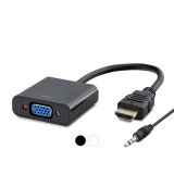 Taky Adaptör Çevirici Hdmı To Vga + Sesli Çevirici Adaptör