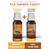 Tala-Karınca Yumurtası Yağı- Yılan Yağı Tanışma Paketi Orjinal Bandrollü Ve Hologramlı