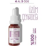 Tala Üzüm Çekirdeği Yağı %100 Doğal Nemlendirici ve Yenileyici 20 ml Tüm Cilt Tipleri İçin