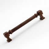 Talas 160 Mm Çizgili Antik Bakır Metal Kulp Mobilya Çekmece Mutfak Dolabı Dolap Kulpları Kulb 16 Cm