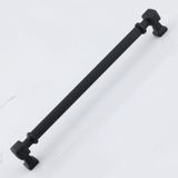 Talas 160 Mm Çizgili Siyah Metal Kulp Mobilya Çekmece Mutfak Dolabı Dolap Kulpları Kulb 16 Cm