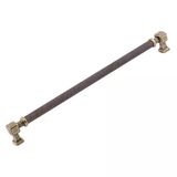 Talas Antik 320 Mm Sarı Tırtıklı Metal Kulp Kapak Kulpu Dayanıklı Kulpları Mobilya Çekmece Dolap