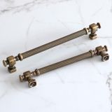 Talas Antik Sari Cizgili Metal Kulp 192 Mm 19.2 Cm Mobilya Cekmece Mutfak Dolabi Dolap Kulplari Kulb